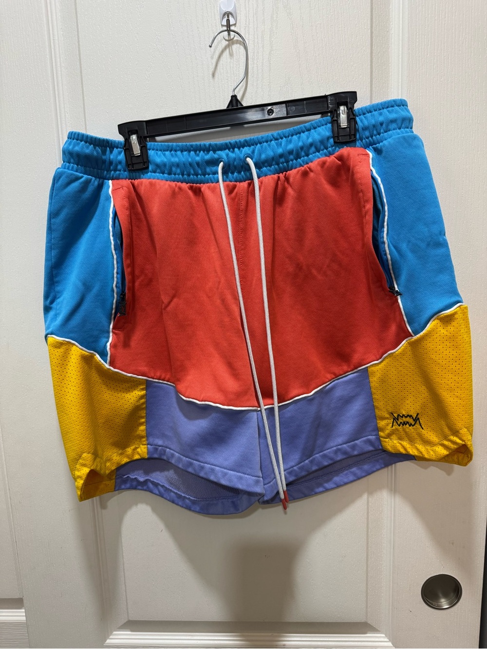 PUMA x Noah Men’s Colorblock Shorts XL Zip Pockets